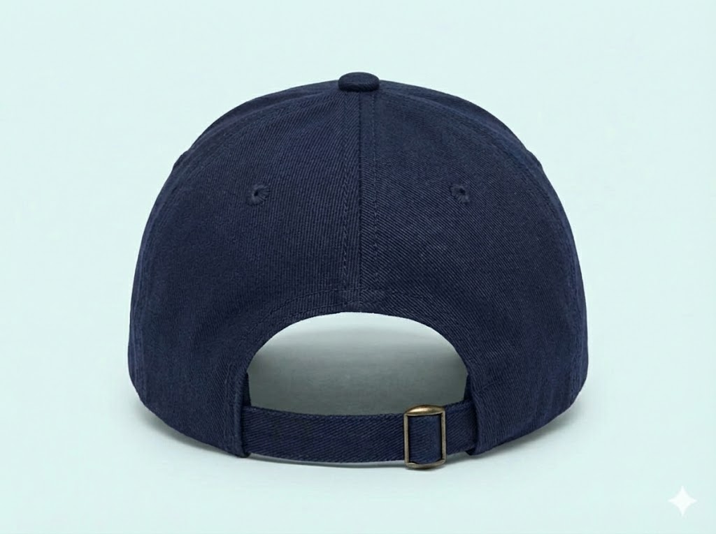 Premium Customizable Navy Blue Baseball Cap